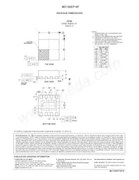 MC100EP16FDTR2G Datasheet Page 10