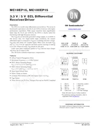 MC100EP16VAMNR4G Datasheet Cover