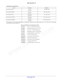 MC100LVEL16MNR4G Datasheet Page 6