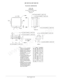 MC10E150FNR2G Datasheet Page 7