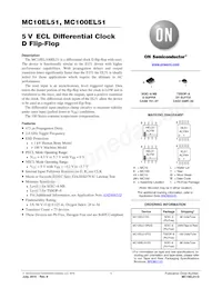 MC10EL51DTR2G Datasheet Cover