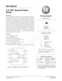 MC10EL89DTR2G Datasheet Cover