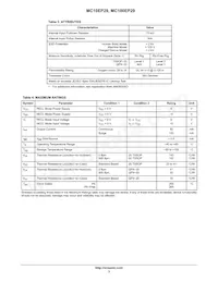 MC10EP29MNTXG Datasheet Page 3