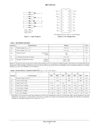 MC10H103PG Datasheet Page 2