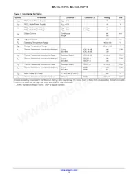 MC10LVEP16DTR2 Datasheet Pagina 3