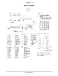 MC10SX1189DG Datasheet Pagina 5