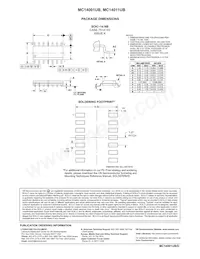 MC14011UBD Datasheet Page 6