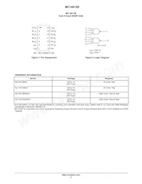 MC14012BFELG Datasheet Pagina 2