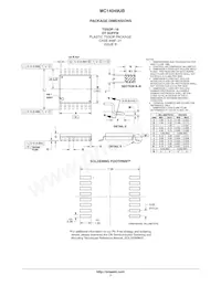 MC14049UBDTELG Datasheet Page 7