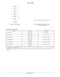 MC14106BDTR2 Datasheet Page 2