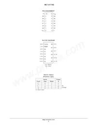 MC14174BDR2 Datasheet Pagina 2
