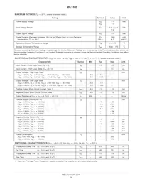 MC1488DR2G Datasheet Page 3
