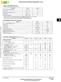 MC34018DWR2 Datasheet Pagina 3