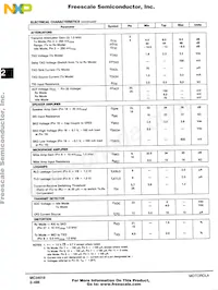 MC34018DWR2 Datasheet Page 4