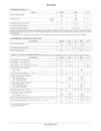 MC3488ADR2G Datasheet Page 2