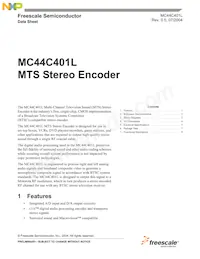 MC44C401LACR2 Datasheet Copertura
