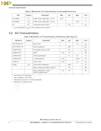 MC44C401LACR2 Datasheet Page 6