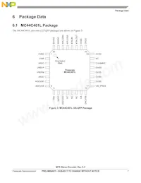 MC44C401LACR2數據表 頁面 7