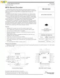 MC44C402ACR2 Datasheet Cover