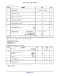 MC74ACT00NG Datasheet Page 2