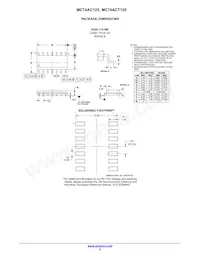 MC74ACT125NG Datenblatt Seite 6