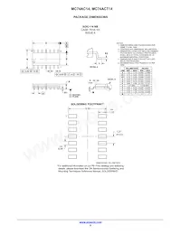 MC74ACT14MELG Datasheet Page 6