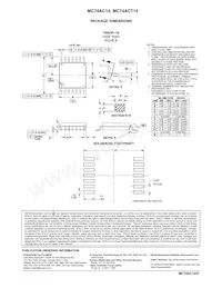 MC74ACT14MELG Datasheet Page 7