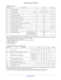 MC74ACT20NG Datasheet Pagina 2
