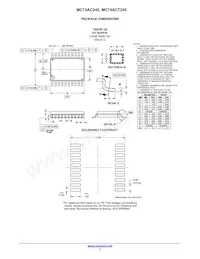 MC74ACT240NG Datasheet Page 7