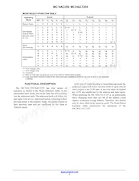 MC74ACT259DR2G Datenblatt Seite 2