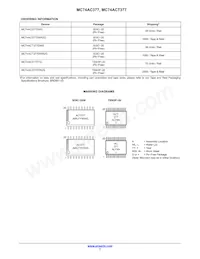 MC74ACT377NG Datasheet Page 7