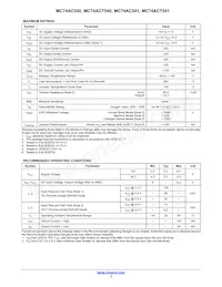 MC74ACT540MELG Datasheet Page 3