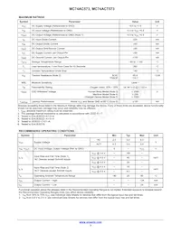 MC74ACT573NG Datasheet Page 3
