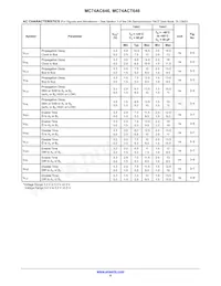 MC74ACT646NG Datasheet Page 6