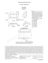 MC74ACT646NG Datasheet Page 10