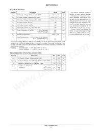 MC74HC02ADTR2 Datasheet Page 2
