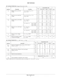 MC74HC04AFG Datasheet Page 3