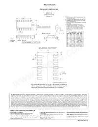MC74HC05ADTR2G Datasheet Page 6