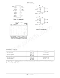 MC74HC112ADTR2G數據表 頁面 2