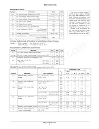 MC74HC112ADTR2G Datasheet Pagina 3