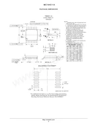 MC74HC11ADTR2G Datasheet Page 5