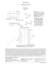 MC74HC11ADTR2G Datasheet Page 6