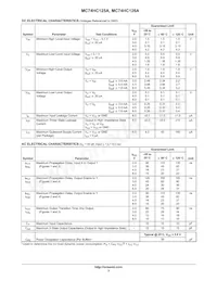 MC74HC125AFELG Datasheet Page 3
