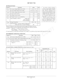 MC74HC175ADTR2 Datasheet Page 2