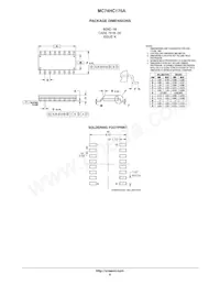 MC74HC175AFELG Datasheet Page 9