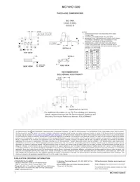 MC74HC1G00DFT1 Datasheet Pagina 9