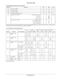 MC74HC1G08DFT1 Datasheet Pagina 3