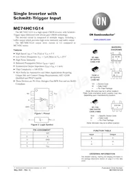 MC74HC1G14DFT2 Datasheet Copertura