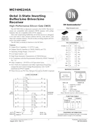 MC74HC240AFG Datasheet Cover