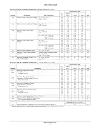 MC74HC245AFG Datasheet Page 3
